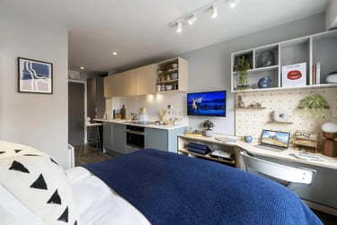 1 bed studio, Glebe Street, Highfields, Leicester, LE20LE - Image 1